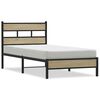 vidaXL Giroletto senza Materasso Rovere Sonoma 90x200 cm in Truciolato