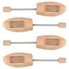vidaXL Tendiscarpe 2 Paia EU 39-42 Legno Massello di Loto