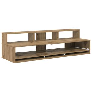 vidaXL Scrivania studio Rovere Artigianale 130 x 42,5 x 36 cm