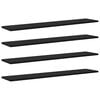 vidaXL Scaffale 3 livelli 4 pcs 100 x 20 x 1,5 cm Legno ingegnerizzato