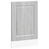 vidaXL Pannello Lavastoviglie Porto Grigio Sonoma 45x1,5x57 cm