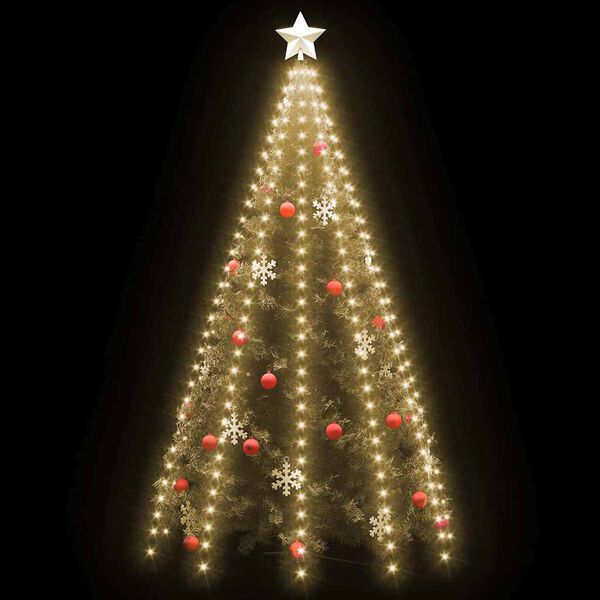 vidaXL Rete di Luci per Albero di Natale con 300 LED 300 cm