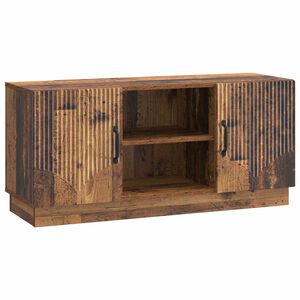 vidaXL Mobile TV 102 x 34,5 x 47 cm Legno antico Legno ingegnerizzato