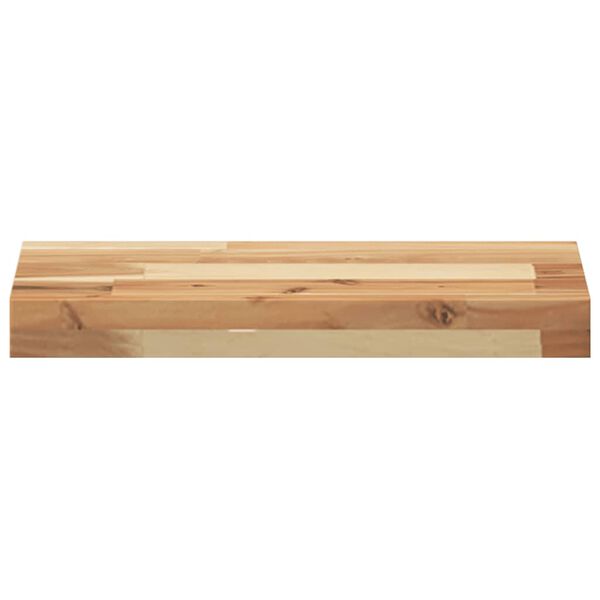 vidaXL Piano per Tavolo 60x20x4cm Rettangolare Legno Massello Acacia