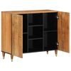 vidaXL Credenza 90x33x75 cm in Legno Massello di Mango