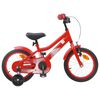 vidaXL Bicicletta per Bambini 12 Pollici per bambini di 2-4 anni Rosso