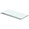 vidaXL Mensole in Vetro Trasparente 2 pz 40x12 cm