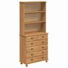 vidaXL Gabbia ASKIM Cera di Miele 91 x 40 x 200,5 cm Pino massello