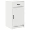 vidaXL Credenza Bianco 40 x 40.5 x 75 cm Legno ingegnerizzato