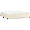 vidaXL Giroletto Crema 200x200 cm in Similpelle