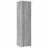 vidaXL Credenza Grigio Sonoma 45x42,5x185 cm in Legno Ingegnerizzato