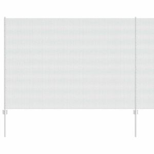 vidaXL Recinzione con Posto Argento