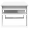 vidaXL Tavolino da salotto Bianco 96 x 54 x 44 cm Legno multistrato