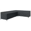 vidaXL Copertura per mobili 355 x 275 x 80 cm Tessuto Oxford 210D Nero