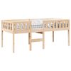 vidaXL Letto per Bambini senza Materasso 90x200 cm Legno Massello Pino