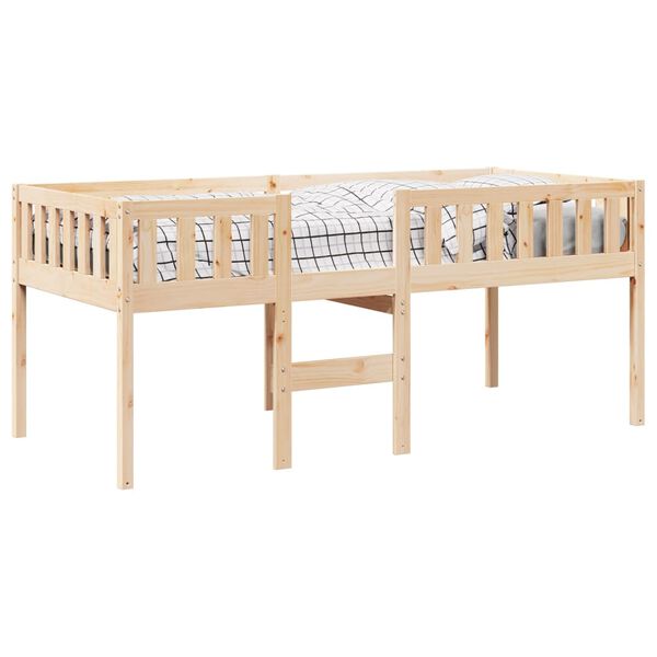vidaXL Letto per Bambini senza Materasso 90x200 cm Legno Massello Pino