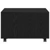 vidaXL Tavolino da salotto Rovere nero 60 x 60 x 38 cm