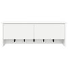 vidaXL Appendiabiti a muro Bianco 80 x 20 x 30 cm Legno multistrato
