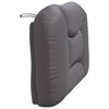 vidaXL Cuscino Testiera Hvar Grigio 90 cm in Similpelle