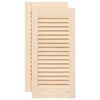 vidaXL Ante con Design a Lamelle 2 pz 61,5x29,5 cm in Legno di Pino