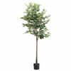 vidaXL Albero di Ficus Artificiale 756 Foglie 170 cm Verde