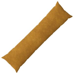 vidaXL Federa HEERLEN Giallo 40 x 145 cm Fleece in microfibra