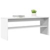 vidaXL Mobile TV Bianco 100 x 30 x 40 cm Legno multistrato