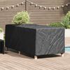 vidaXL Copertura per Lettini Nero 205 x 100 x 70 cm Tessuto
