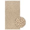 vidaXL Tappeto ZIZUR 60x110 cm Aspetto Iuta per Interni ed Esterni