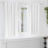 vidaXL Tende Blackout con Anelli 2 pcs Bianco brillante 175 x 140 cm