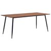 vidaXL Tavolo da Pranzo Marrone 180x90x75 cm in MDF
