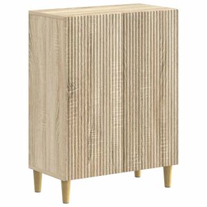 vidaXL Mobiletto da Bagno ARNHEM Rovere Sonoma 59,5 x 31 x 80 cm