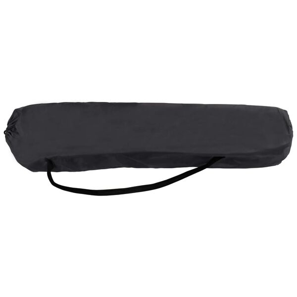 vidaXL Lettino Prendisole Pieghevole Blu in Acciaio