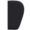 vidaXL Orecchia della Testata Nero 40 x 23 x 6 cm PVC