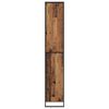 vidaXL Armadi alti 2 pcs Legno vecchio 60 x 36 x 200 cm