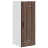 vidaXL Mobile da cucina Kalmar 2 pcs Rovere Marrone 30 x 31 x 80 cm