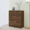 vidaXL Credenza Rovere Marrone 60x30x70 cm in Legno tecnico