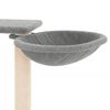 vidaXL Albero per Gatti con Tiragraffi Grigio Chiaro 82 cm