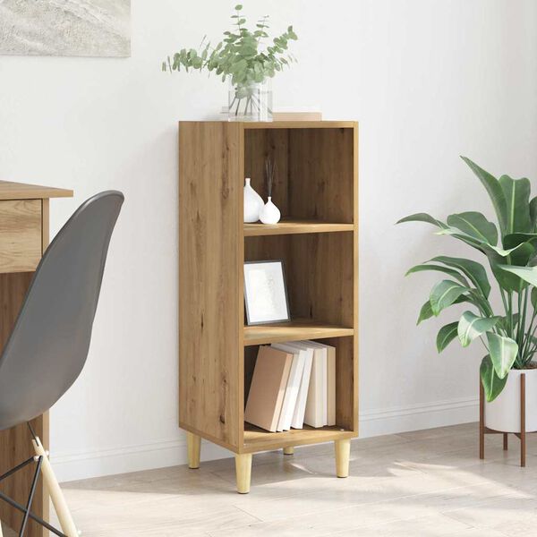 vidaXL Credenza Rovere artigianale 34,5 x 32,5 x 90 cm