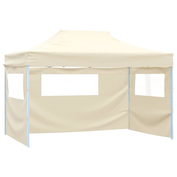 vidaXL Tenda Party Crema 291 x 431 x 315 cm Tessuto Oxford