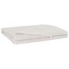 vidaXL Coperta Ponderata Bianco 155 x 220 cm 7 kg 100% Cotone 205T