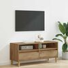 vidaXL Mobile TV con cassetto Rovere artigianale 100 x 34,5 x 44,5 cm