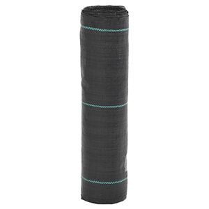 vidaXL Membrana Antierbacce Nera 0,5x10 m in PP