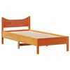 vidaXL Letto senza Materasso Marrone Cera 90x190 cm in Legno di Pino