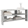 vidaXL MobileTVAngolare Grigio cemento 102x40,5x45cm Legno multistrato