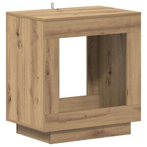 vidaXL Tavolo laterale Rovere Artigianale 60 x 40 x 65 cm