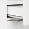 vidaXL Credenza con cassetto Bianco 100 x 30 x 65,6 Legno multistrato