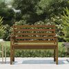 vidaXL Panca da Giardino Ambra 109x48x91,5 cm Legno Massello di Pino