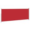 vidaXL Tenda Laterale Retrattile per Patio 180x500 cm Rossa