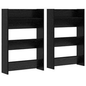 vidaXL Mobile per scarpe 2 pz 60 x 18 x 90 cm Legno ingegnerizzato